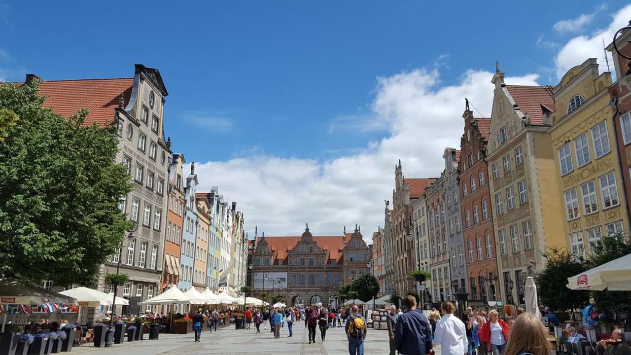 Apartamento Platinium Ogarna Old Town Gdansk Exterior foto